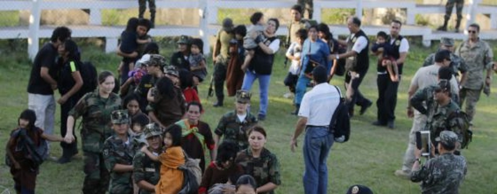 Per�: Rescatan a ni�os y adultos raptados por Sendero Luminoso 