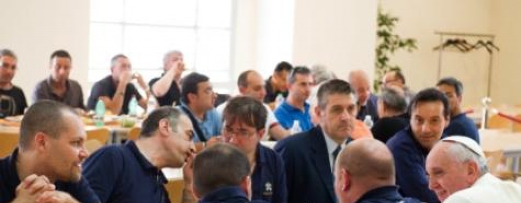 El Papa almorz� con empleados 