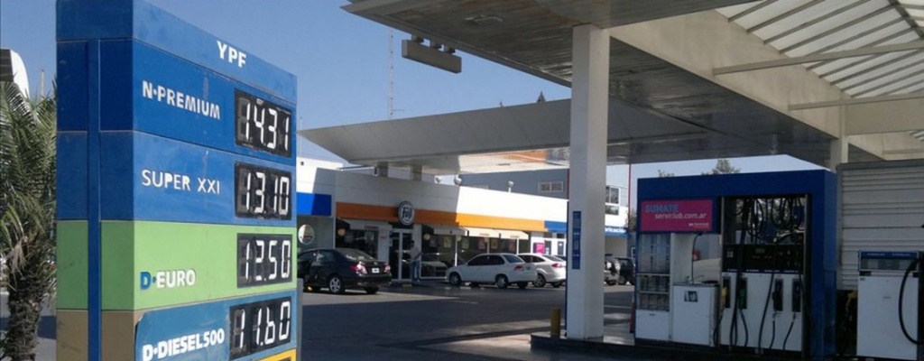 Argentina: Suba de 2,5 % en combustibles y derivados del petrleo