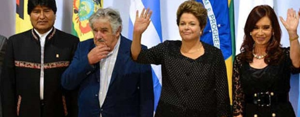 Presidentes del Mercosur se reunen en Caracas