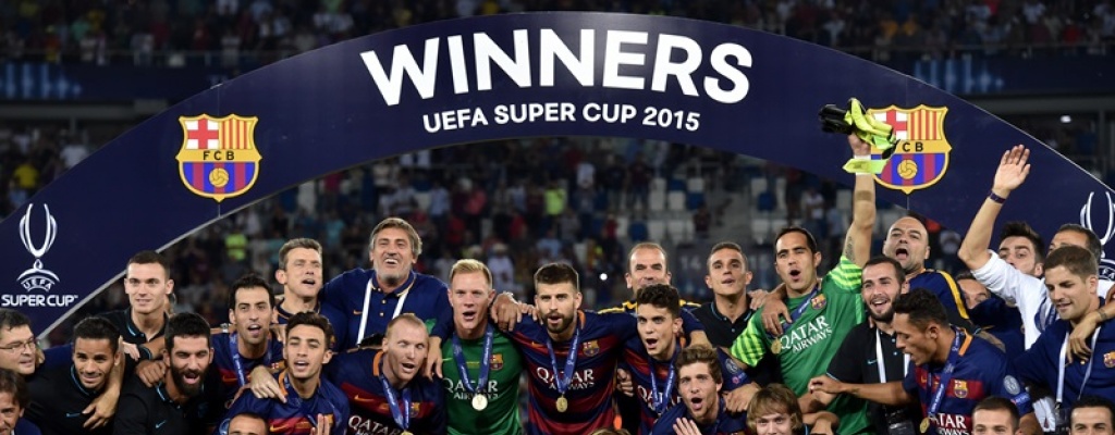 Barcelona gan 5 a 4 al Sevilla y logr la Supercopa de Europa