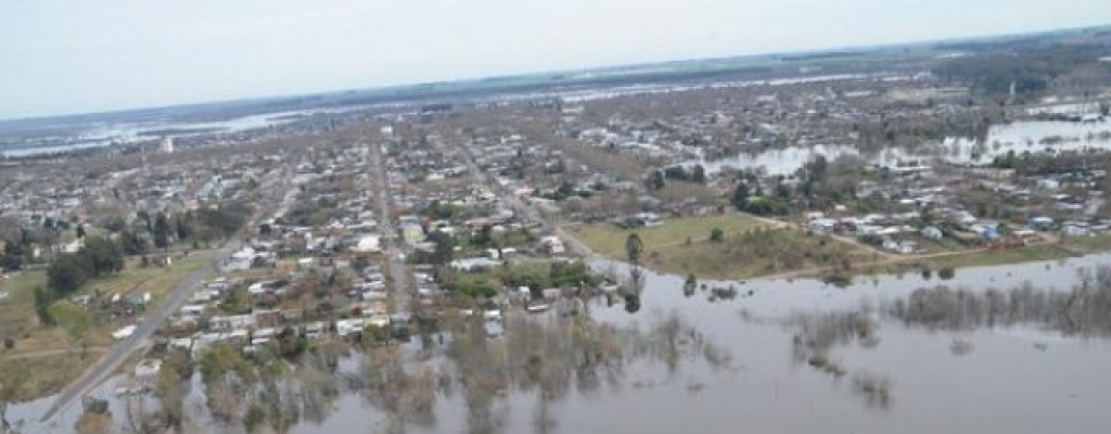 Hay 4.158 personas desplazadas por las inundaciones en cuatro departamentos