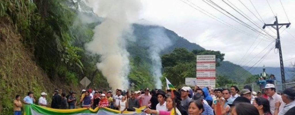 Ecuador: Indgenas detenidos y policas heridos durante protesta