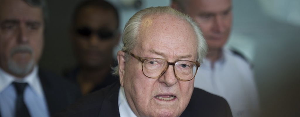 Lder de la extrema derecha francesa, Jean-Marie Le Pen, expulsado de su partido