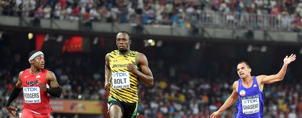 Pekn 2015: Bolt y Gatlin clasificaron a semifinal de 100 metros