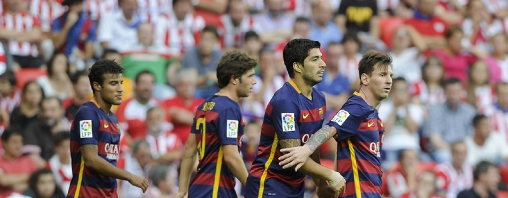 Barcelona gan con gol de Surez y Real Madrid empat con Gijn