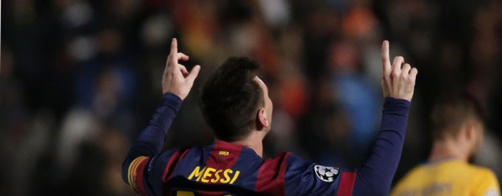 Messi es el mejor jugador de la UEFA