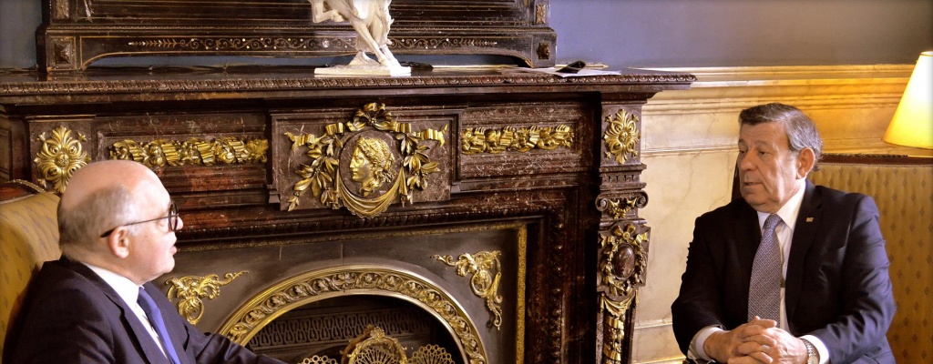 Nin Novoa y Timerman se reunieron en Montevideo por temas de agenda bilateral