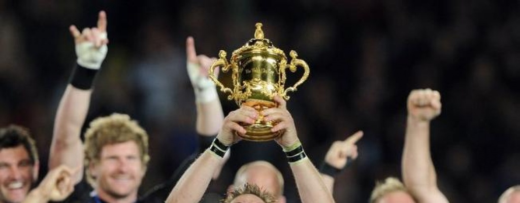La Copa Webb Ellis, trofeo del Mundial de rugby
