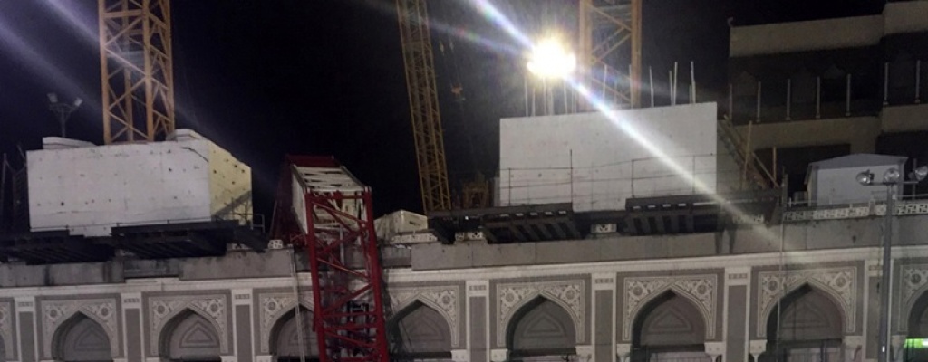 Arabia Saud�ta: 107 muertos al desplomarse gr�a en la Gran Mezquita