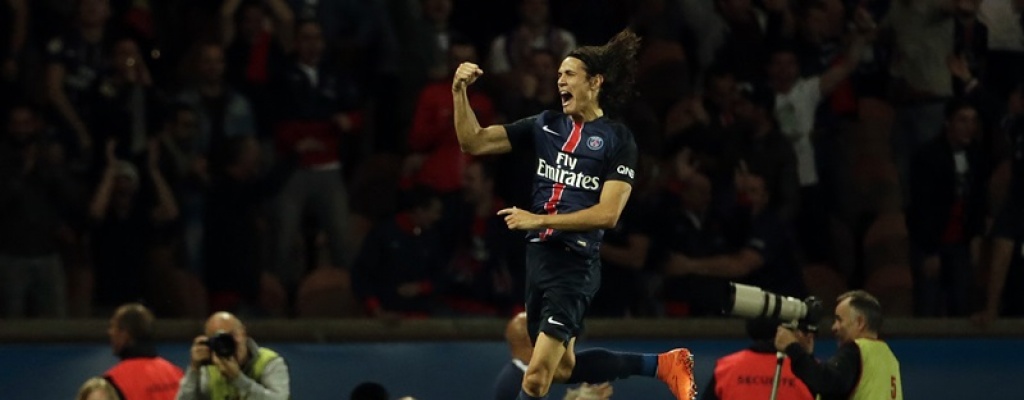 Doblete de Cavani en empate del PSG ante Burdeos