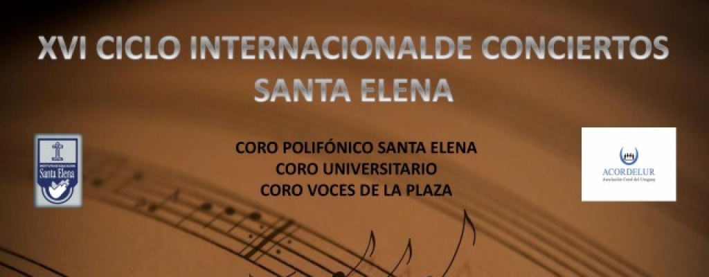 Colegio Santa Elena presentara la XVI edici�n de su Ciclo de Conciertos