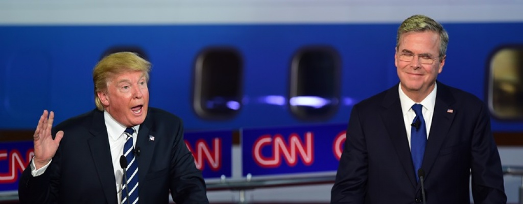 Trump reiter� idea de muro en frontera con M�xico durante debate