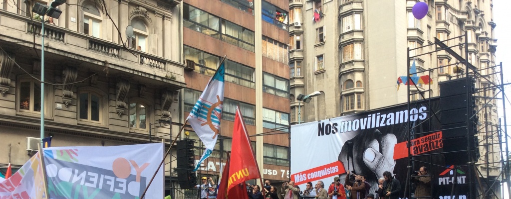 Paro parcial del PIT-CNT de 9:00 a 13:00 con movilizaci�n hacia el Parlamento