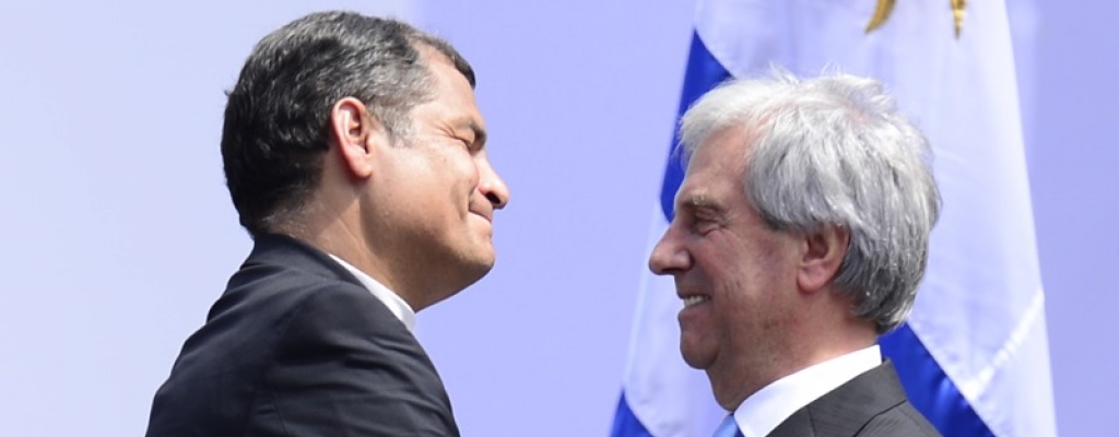 V�zquez mediar� junto a Correa en crisis fronteriza entre Colombia y Venezuela