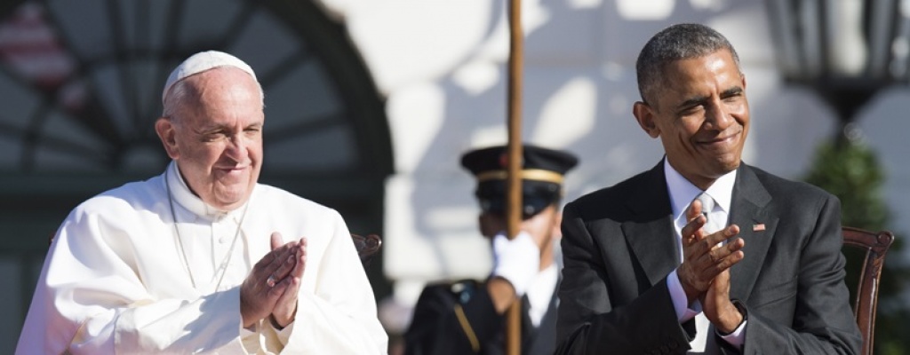 Obama y Francisco llamaron a luchar contra el cambio clim�tico y la inclusi�n