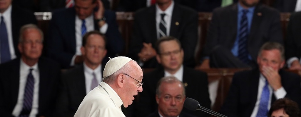 Francisco cuestion� pena de muerte ante Congreso estadounidense