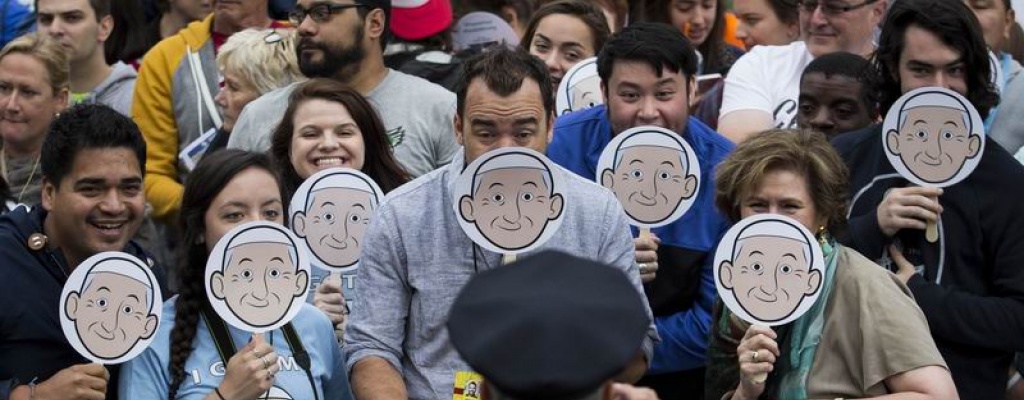 Francisco arrib� a Filadelfia en cierre de gira por Estados Unidos