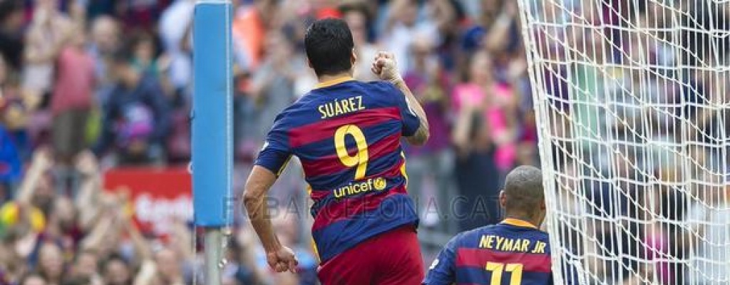 Barcelona venci 2-1 a Las Palmas con dos tantos de Surez