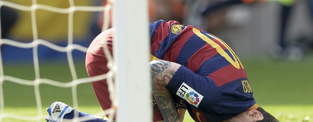 Messi agradeci los "mensajes de apoyo" tras su lesin
