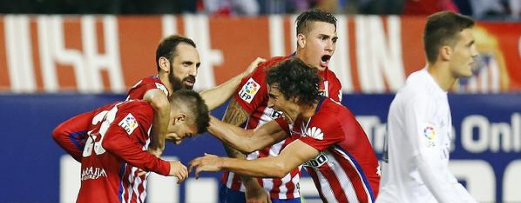 Atltico de Madrid logr igualdad en la hora en derby ante Real Madrid