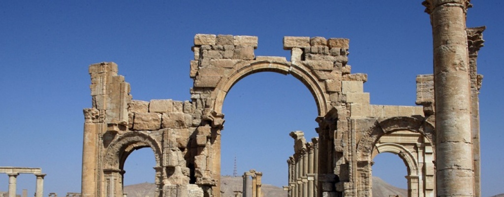 Siria: Estado Islmico dinamit Arco del Triunfo de Palmira