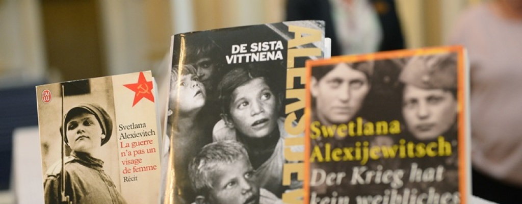 Nobel de Literatura para bielorrusa Svetlana Alexievich 