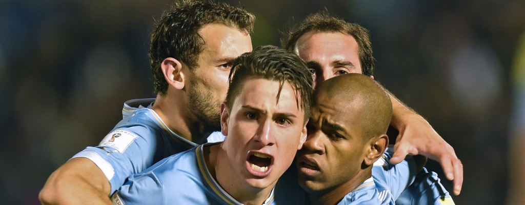 Uruguay le gan a Colombia con superioridad