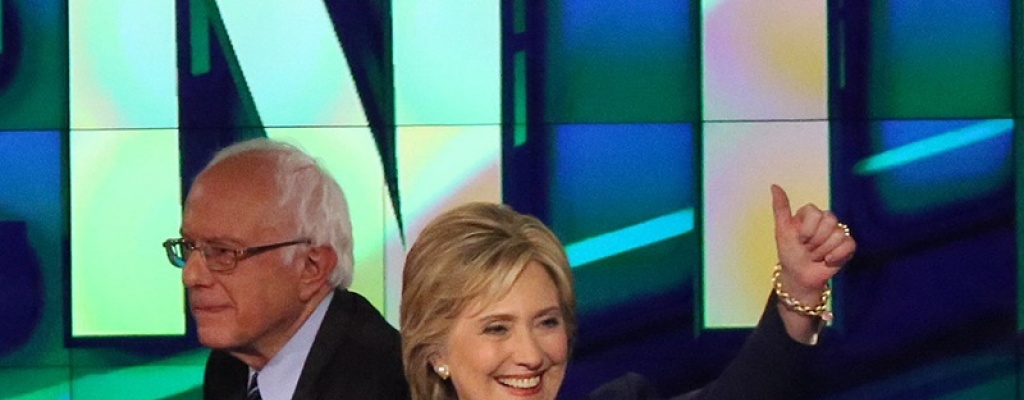 Hillary Clinton domin primer debate de candidatos demcratas