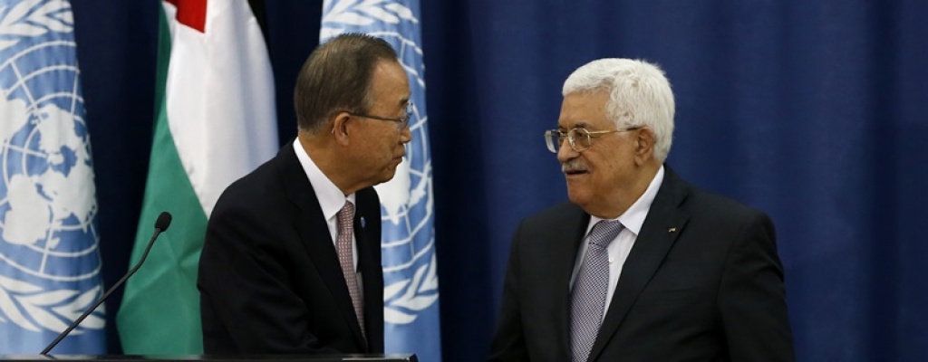 Ban Ki-moon se rene con Abas por ola de violencia en Cisjordania