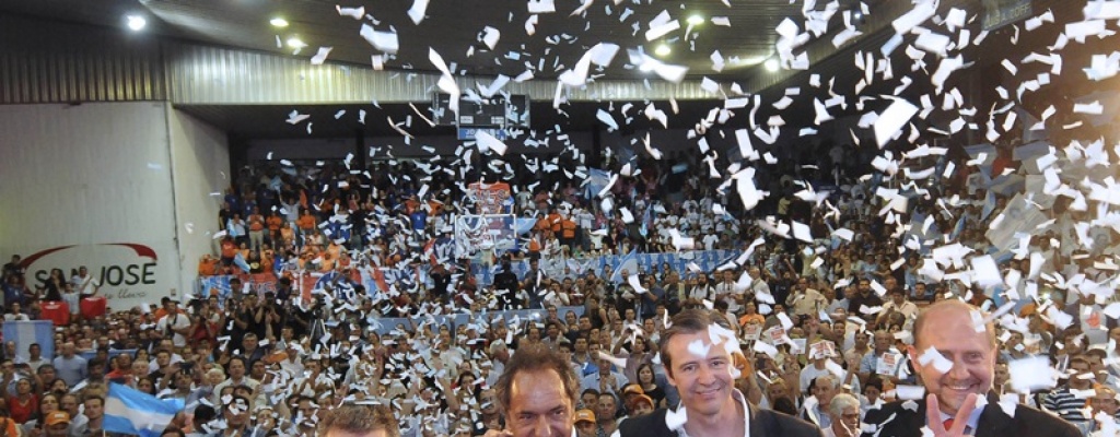 Scioli cerr gira por el interior con actos en Santa F y Crdoba