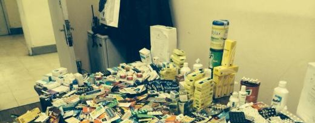 Incautaron miles de medicamentos vendidos ilegalmente en Montevideo