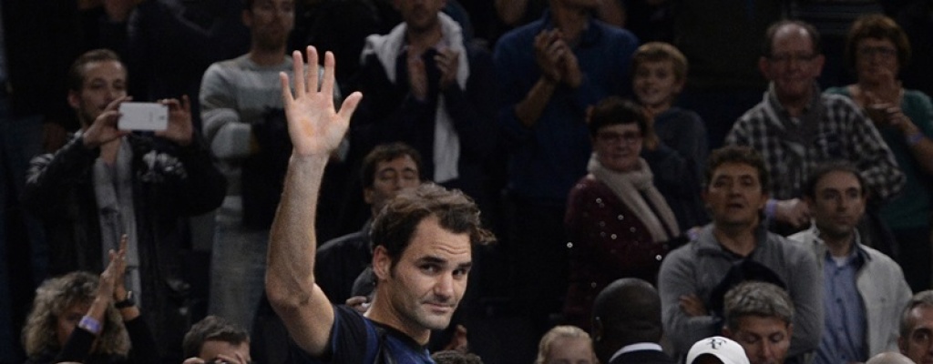 Federer fue eliminado por Isner en octavos de ATP Pars-Bercy