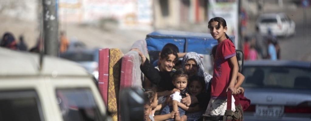 Un ni�o palestino muere en un bombardeo israel� en la Franja de Gaza