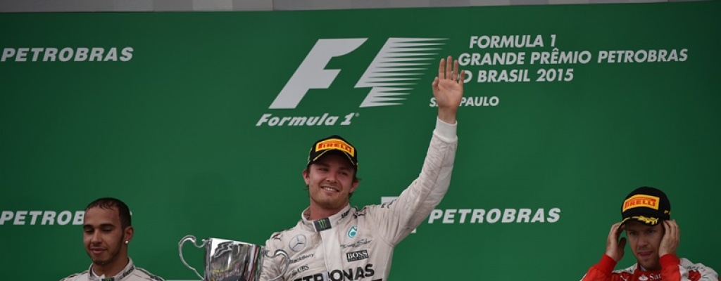 Frmula Uno: Rosberg gan GP de Brasil y logr subcampeonato
