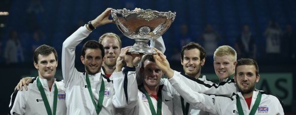 Triunfos de Andy Murray dan la Copa Davis a Gran Bretaa