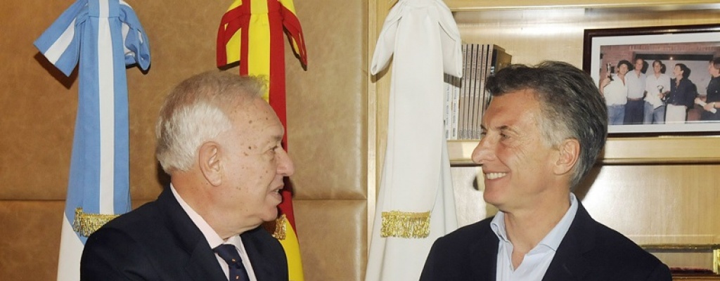 Macri se reuni con canciller espaol para recomponer relacin
