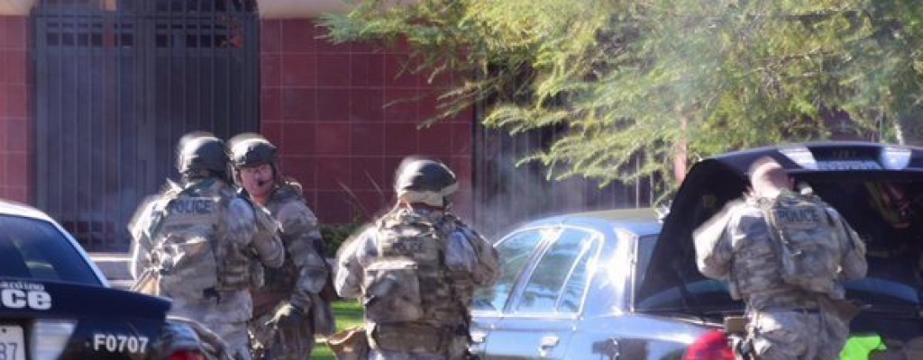 Reportan 20 vctimas en un tiroteo en San Bernardino en California