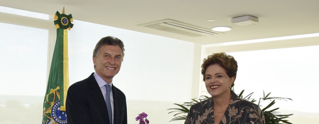 Macri visit� a Rousseff en Brasil y analizaron integraci�n regional