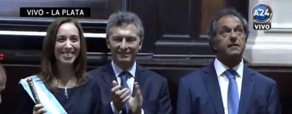 Vidal jur como gobernadora y afirm que la provincia de BsAs est quebrada