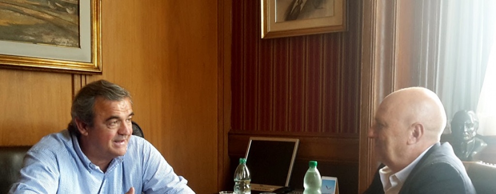 Larraaga recibi a Novick y avanza hacia la formacin de un polo alternativo al FA