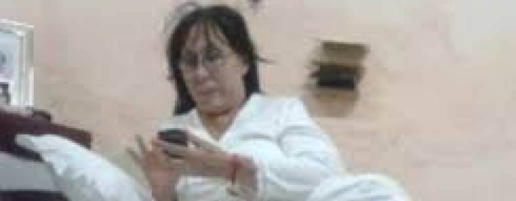 Moria Casn paso la noche en una prisin de Paraguay