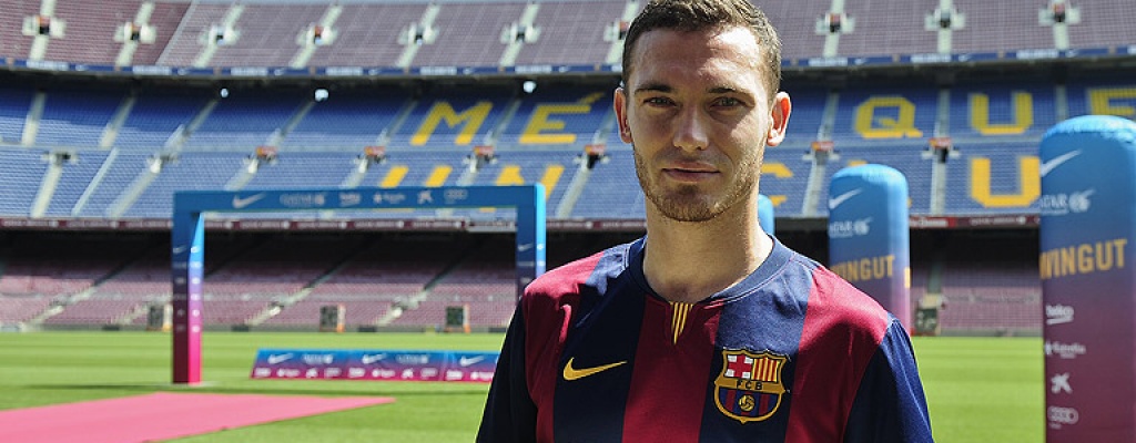 Vermaelen lleg� a Barcelona lesionado