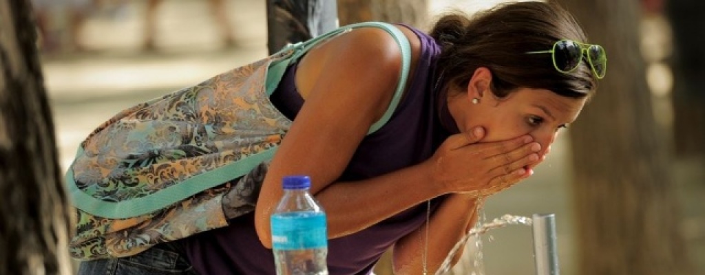 Advertencia por altas temperaturas