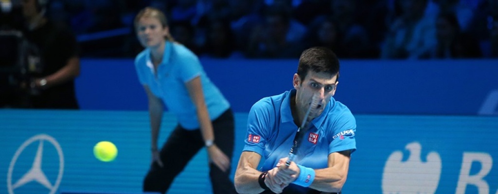 Djokovic se retira ante Feliciano en cuartos de Dubi por un problema ocular