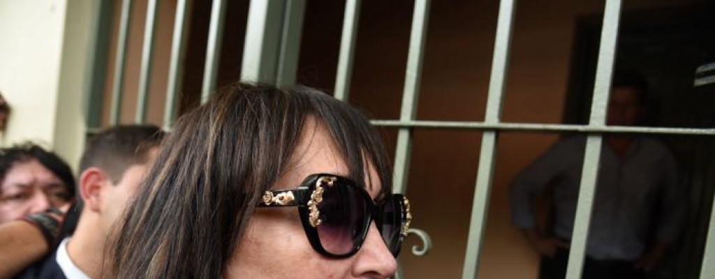 Moria Casan volvi� a Paraguay y visit� a sus excompa�eras de celda