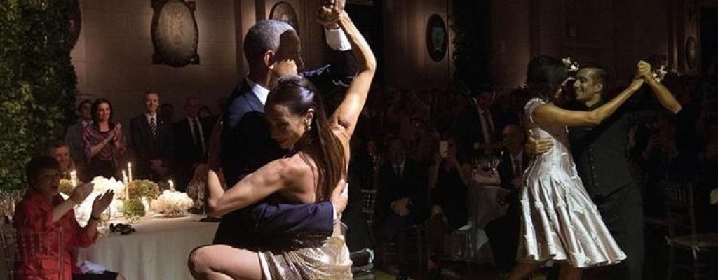 Obama se anim a bailar tango en Argentina