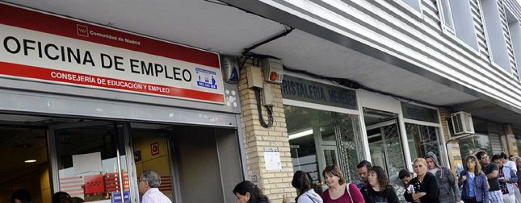 El desempleo en Espaa sube al 21% en el primer trimestre