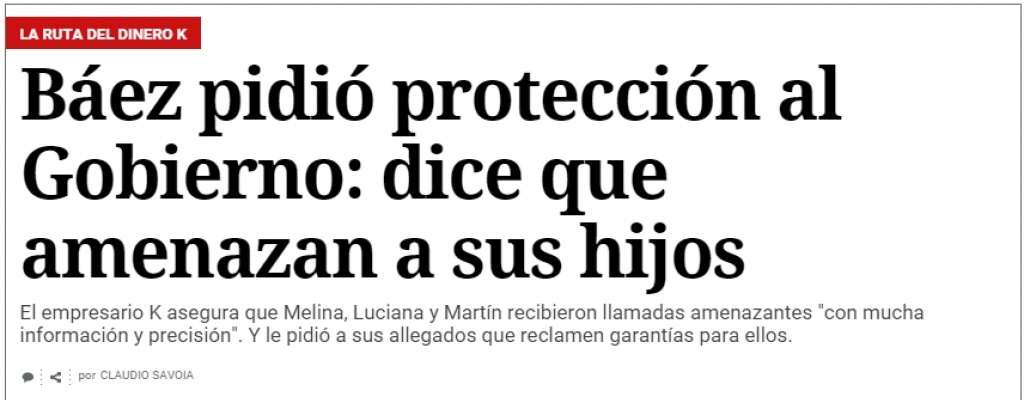 Avanza la investigacin sobre la Ruta del Dinero K