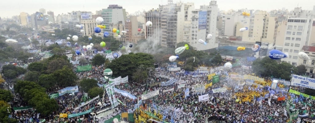 Manifestaciones en todo el mundo con motivo del Da del Trabajo